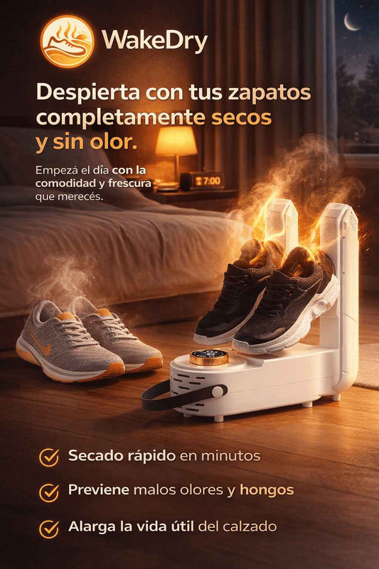 Wakedry Pro™-Secador y Eliminador de Olores para Calzado