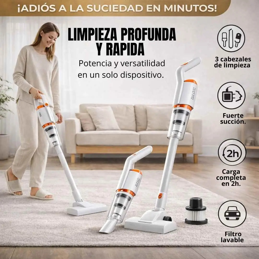 ASPIRADORA INALAMBRICA PREMIUM 3 EN 1